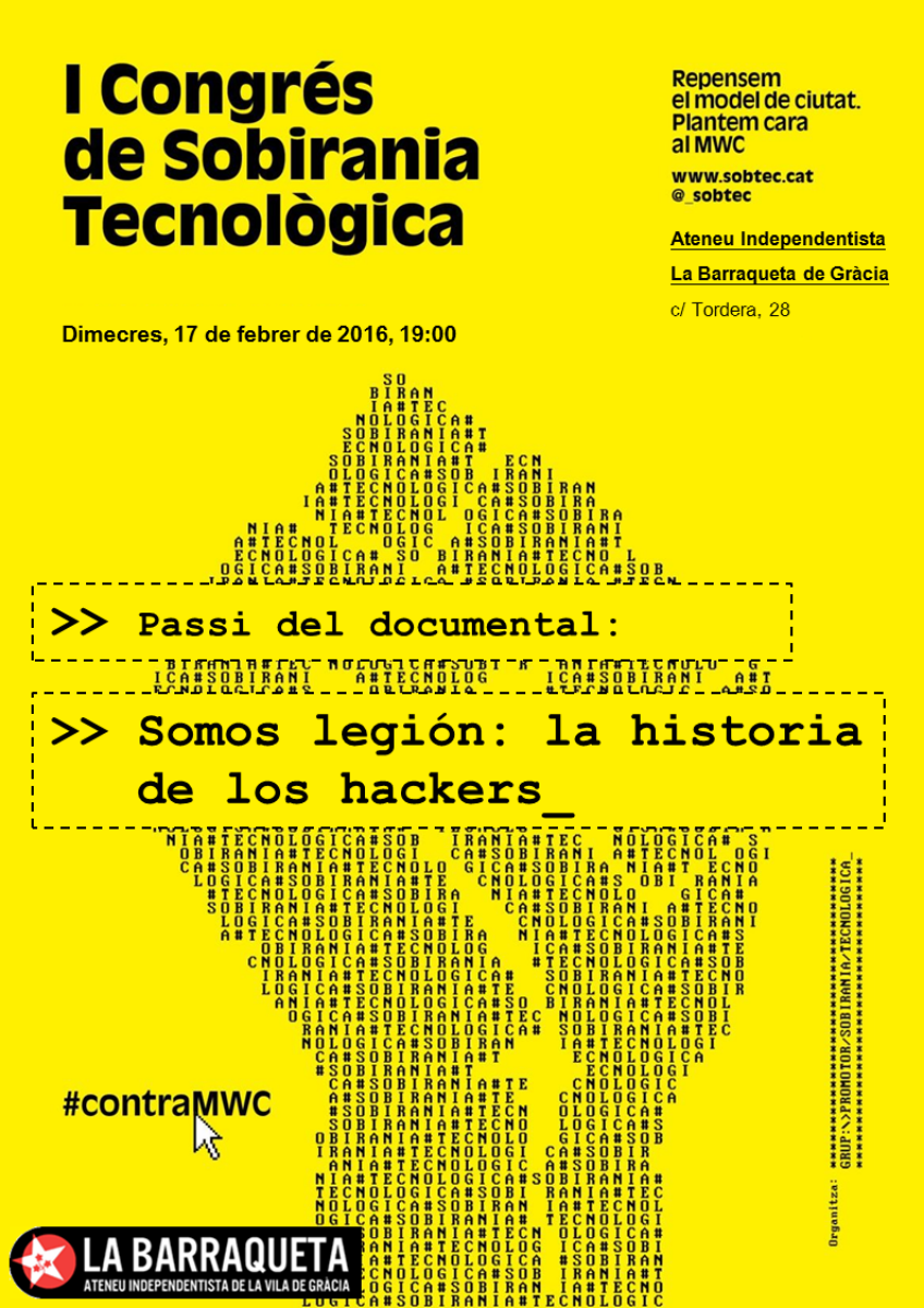 Somos legión: la historia de los hackers